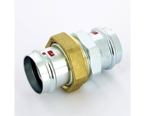 Муфта разъёмная пресс плоская прокладка оцинкованная сталь Prestabo VIEGA 54