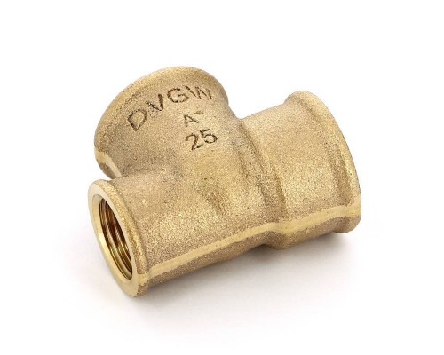 Тройник В бронза VIEGA 3/4"x3/4"x1/2" Тройник В бронза VIEGA 3/4"x3/4"x1/2"