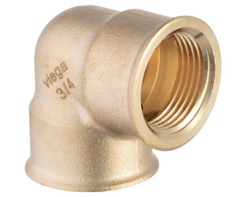 Угол ВВ VIEGA 1/8" бронза