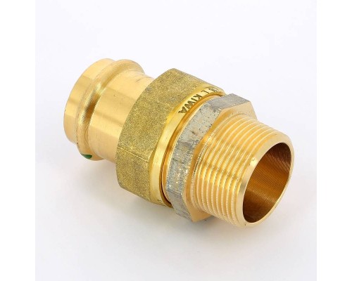 Муфта разъёмная пресс-Н бронза Sanpress VIEGA 35х1"1/4
