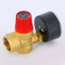 Клапан предохранительный ВВ SVM с манометром WATTS Ind 1/2"х3/4" 2,5 бар