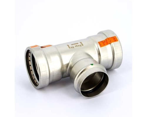 Тройник пресс нержавеющая сталь Sanpress Inox VIEGA 64x54x64