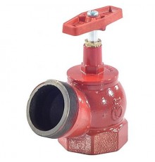 Клапан пожарный чуг Ду65 Ру16 ВР/НР 125 гр Цветлит ПК65 ZW80003