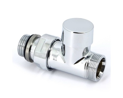 Вентиль обратный Carlo Poletti Compact НН 1/2" х М24 х 19 хромированный