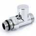 Вентиль обратный Carlo Poletti Compact НН 1/2" х М24 х 19 хромированный