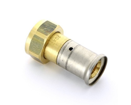 Муфта с накидной гайкой, плоская прокладка пресс HENCO 20x3/4"