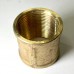 Муфта резьбовая DN32 В 1.1/4 латунь