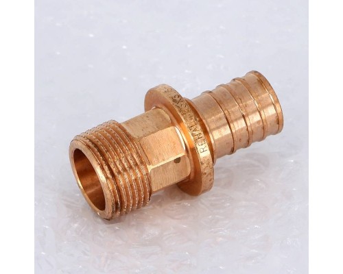 Муфта надвижная Н латунная REHAU 25х3/4" RХ Муфта надвижная Н латунная REHAU 25х3/4" RХ
