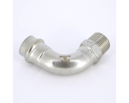 Угол Н-пресс IBP 18 х 1/2" нержавеющая сталь Угол Н-пресс IBP 18 х 1/2" нержавеющая сталь
