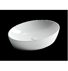 Ceramica Nova Element Умывальник чаша накладная овальная 61х41 см, цвет белый CN5018