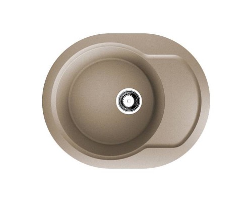Omoikiri Manmaru 62-SA Кухонная мойка Artgranit 62x50 см, цвет: бежевый 4993414