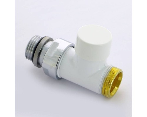 Вентиль обратный Carlo Poletti Compact НН 1/2" х М24 х 19 цвет белый