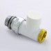 Вентиль обратный Carlo Poletti Compact НН 1/2" х М24 х 19 цвет белый