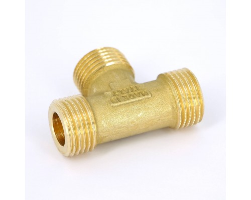 Тройник Н с плоским торцом TIEMME 1/2"