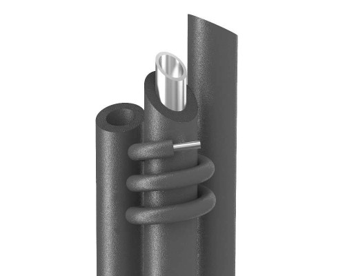 Трубки теплоизоляционные 2 метра Energoflex Super ROLS ISOMARKET внутренний диаметр изоляции 22 мм толщина 20 мм