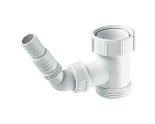 Муфта McAlpine 1"1/2 с адаптером под углом для подкл. слива бытовой техники