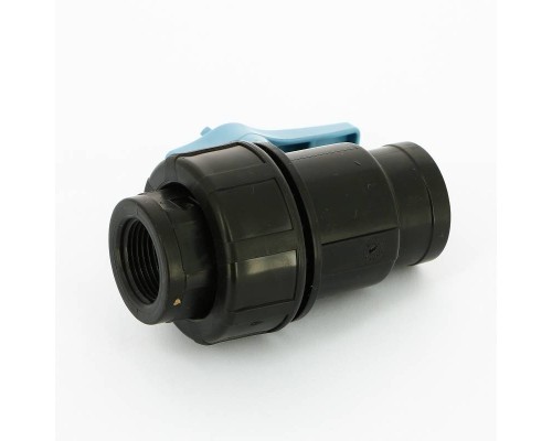 Кран ВВ Unidelta 3/4" для труб ПНД полипропилен PP-B