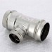 Тройник пресс нержавеющая сталь Sanpress Inox VIEGA 54х35х54
