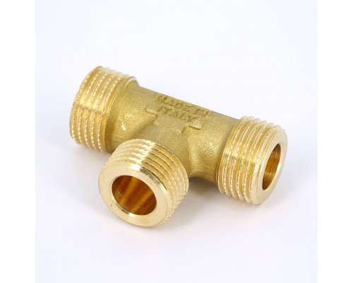 Тройник Н с плоским торцом TIEMME 1/2"