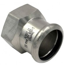 Муфта нерж AISI316L Дн22х1/2" Ру16 пресс/ВР Inoxpres RM 190102022