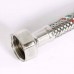 Гибкая подводка для воды UNI-FITT DN 8 ВВ 1/2" 100 см оплетка из нержавеющей стали