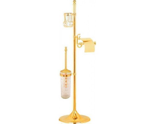 Boheme Imperiale Стойка напольная 25х25хh104 см, цвет: золото глянцевое 10416