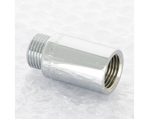 Удлинитель НВ хромированный UNI-FITT 1/2"x40мм Удлинитель НВ хромированный UNI-FITT 1/2"x40мм