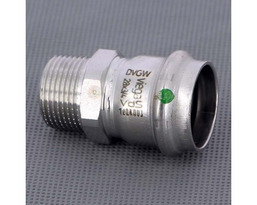 Муфта пресс-Н нержавеющая сталь Sanpress Inox VIEGA 28х3/4" Муфта пресс-Н нержавеющая сталь Sanpress Inox VIEGA 28х3/4"