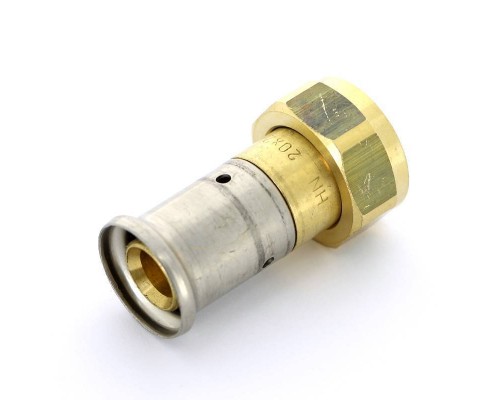 Муфта с накидной гайкой, плоская прокладка пресс HENCO 20x3/4"