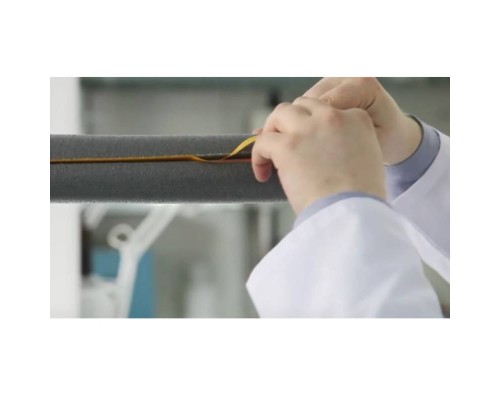 Трубки теплоизоляционные самоклеющиеся 2 метра Energoflex Super SK ROLS ISOMARKET внутренний диаметр изоляции 42мм толщина 32мм