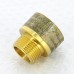 Переходник круглый НВ Viega 1" x 1"1/4 бронза