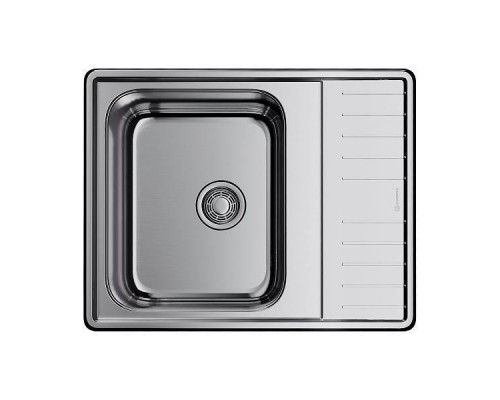 Omoikiri Sagami 63-IN Кухонная мойка нерж. сталь 63x50 см, цвет: нержавеющая сталь 4993732