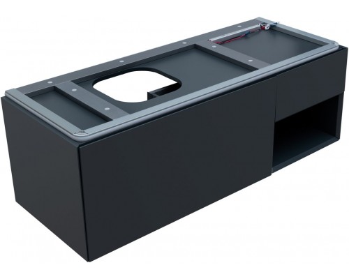Allen Brau Infinity Тумба под раковину 119,2x45,6x40,8h см, цвет: антрацит 1.21006.AM Allen Brau Infinity Тумба под раковину 119,2x45,6x40,8h см, цвет: антрацит 1.21006.AM