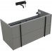 Allen Brau Reality Тумба под раковину 100x46,2x50h см, цвет: платина 1.32007.PGM