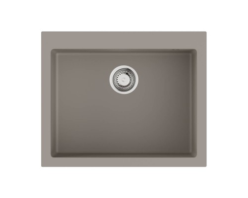 Omoikiri Bosen 61A-GR Кухонная мойка Artceramic 61x50 см, цвет: leningrad grey 4993825
