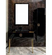 Armadi Art Lucido Тумба подвесная 104х55х30h см, цвет: черный 770-100-B