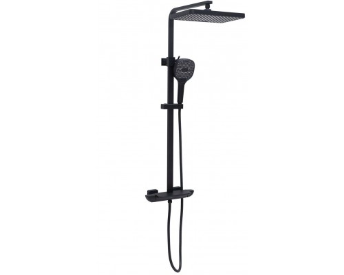 Allen Brau Infinity Душевая стойка 29,2x47 см, цвет: черный 5.21030-31