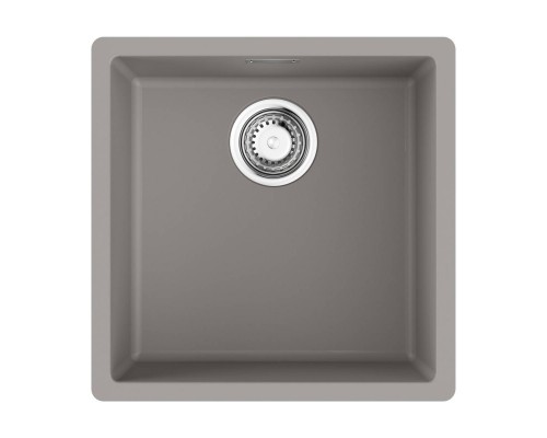 Omoikiri Yamakawa 45T-Integra-GR Кухонная мойка Tetogranit 45,6x45,6 см цвет: leningrad grey 4997254