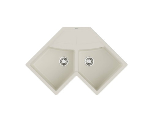 Omoikiri Sumi 83C-WH Кухонная мойка Tetogranit 102,1x83 см, цвет: белый 4997174