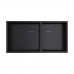 Omoikiri Taki 85-2-LB-U/IF Side-GB Кухонная мойка нерж. сталь 85x44 см, цвет: графит 4997039