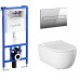 Allen Brau Priority Унитаз подесной с инсталляцией 36x54,5x36h см, цвет: белый 00316508