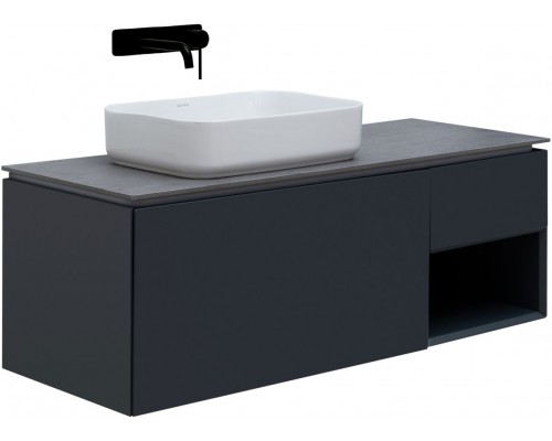 Allen Brau Infinity Тумба под раковину 119,2x45,6x40,8h см, цвет: антрацит 1.21006.AM Allen Brau Infinity Тумба под раковину 119,2x45,6x40,8h см, цвет: антрацит 1.21006.AM