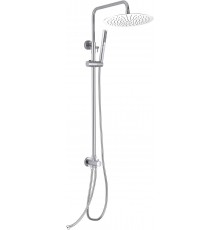 Allen Brau Priority Душевая стойка с верхним душем, 3 режима струи, 25x48,4x122,5h см, цвет: хром 5.31031-00