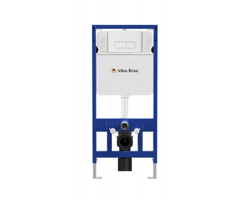 Allen Brau Pneumatic Pro Инсталляция для унитаза 50x26x111,2h см, цвет: синий/белый 9.11101.20