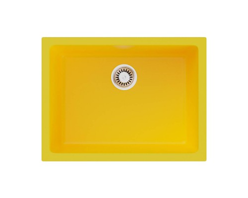 Omoikiri Okinoshima 61-U/I-SL Matt Кухонная мойка Natceramic 61x46 см, цвет: sicilian lemon 4993134