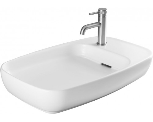 Allen Brau Liberty Раковина чаша 70x42,6x13,5h см с 1 отверстием, цвет: белый 4.32012.21