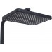 Allen Brau Infinity Душевая стойка 29,2x47 см, цвет: черный 5.21030-31