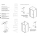 Allen Brau Priority Держатель стекла 50x4,5 см, цвет: серебро 3.31102.BA