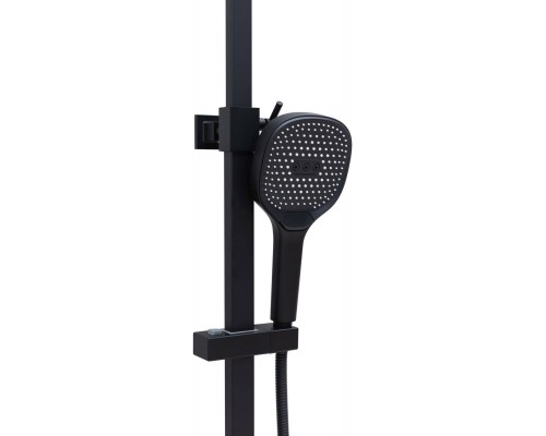 Allen Brau Infinity Душевая стойка 29,2x47 см, цвет: черный 5.21030-31