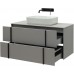 Allen Brau Reality Тумба под раковину 100x46,2x50h см, цвет: платина 1.32007.PGM